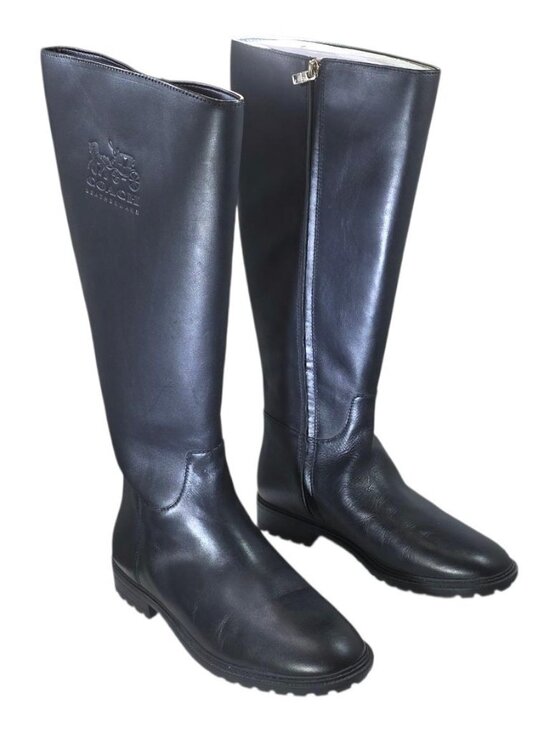 Coach Shoes - Coach Fynn Leather Boots Black